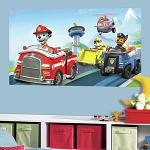 Paw Patrol Peel & Stick Mural Wall Decal by RoomMates