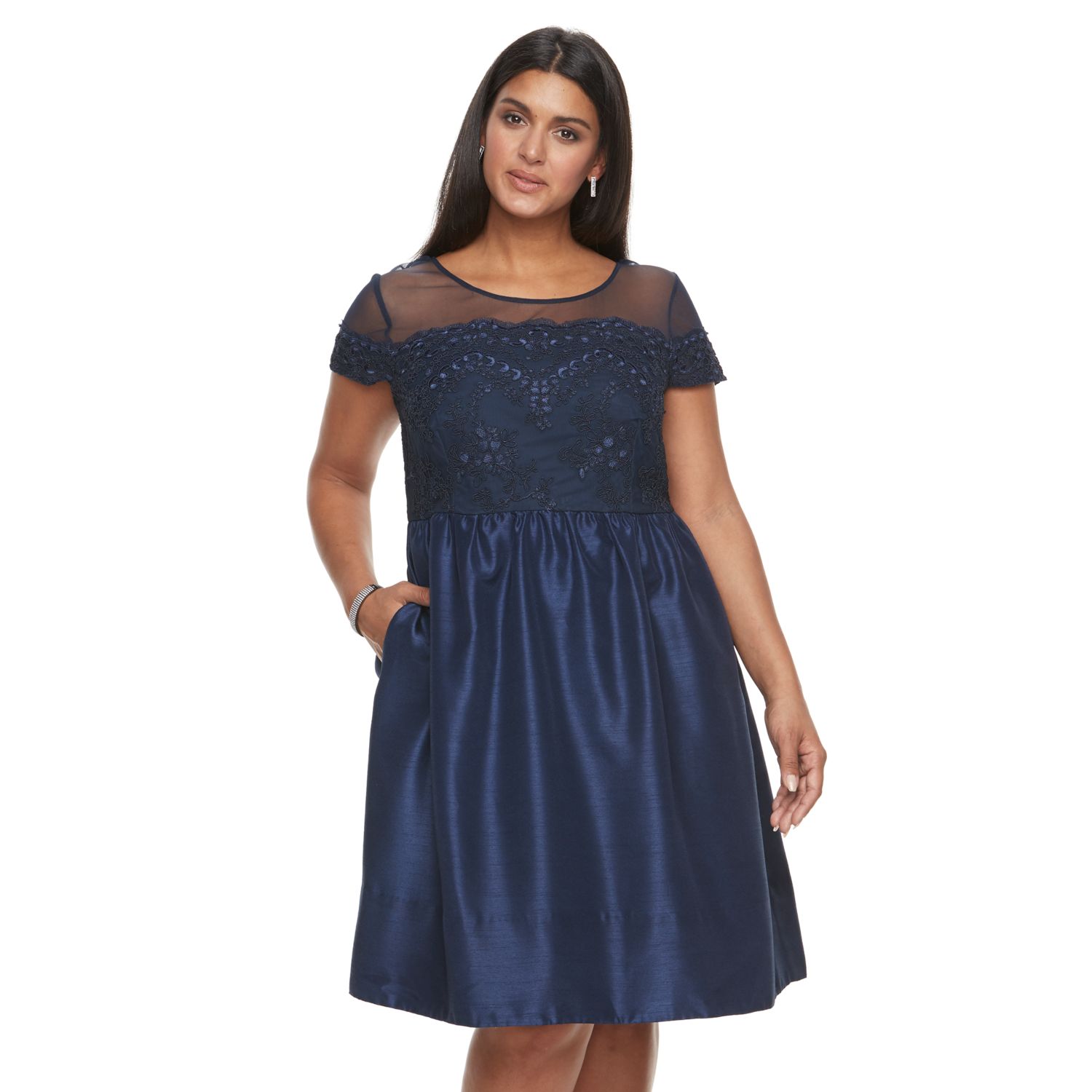 kohls plus size evening dresses