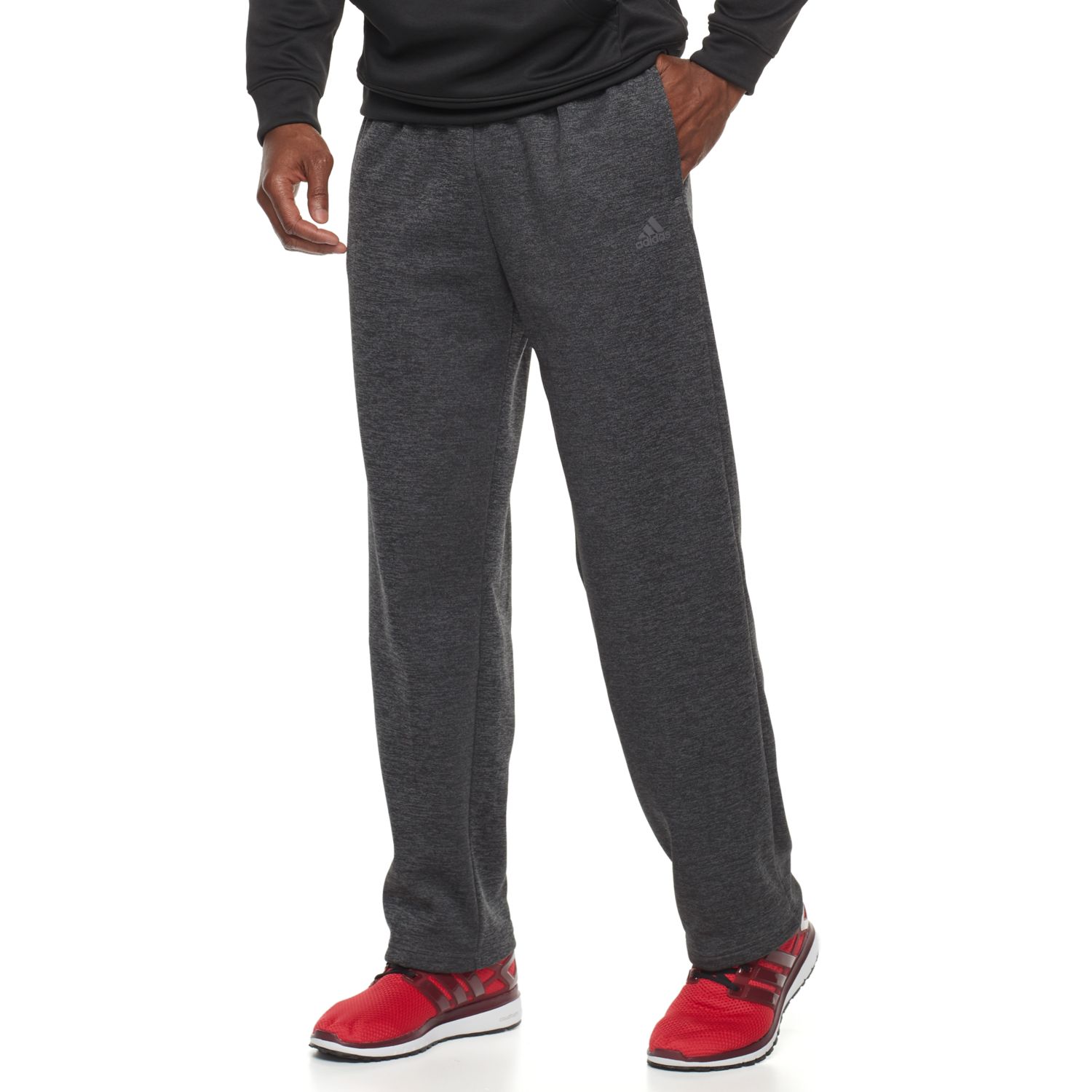 adidas men's team issue fleece pants