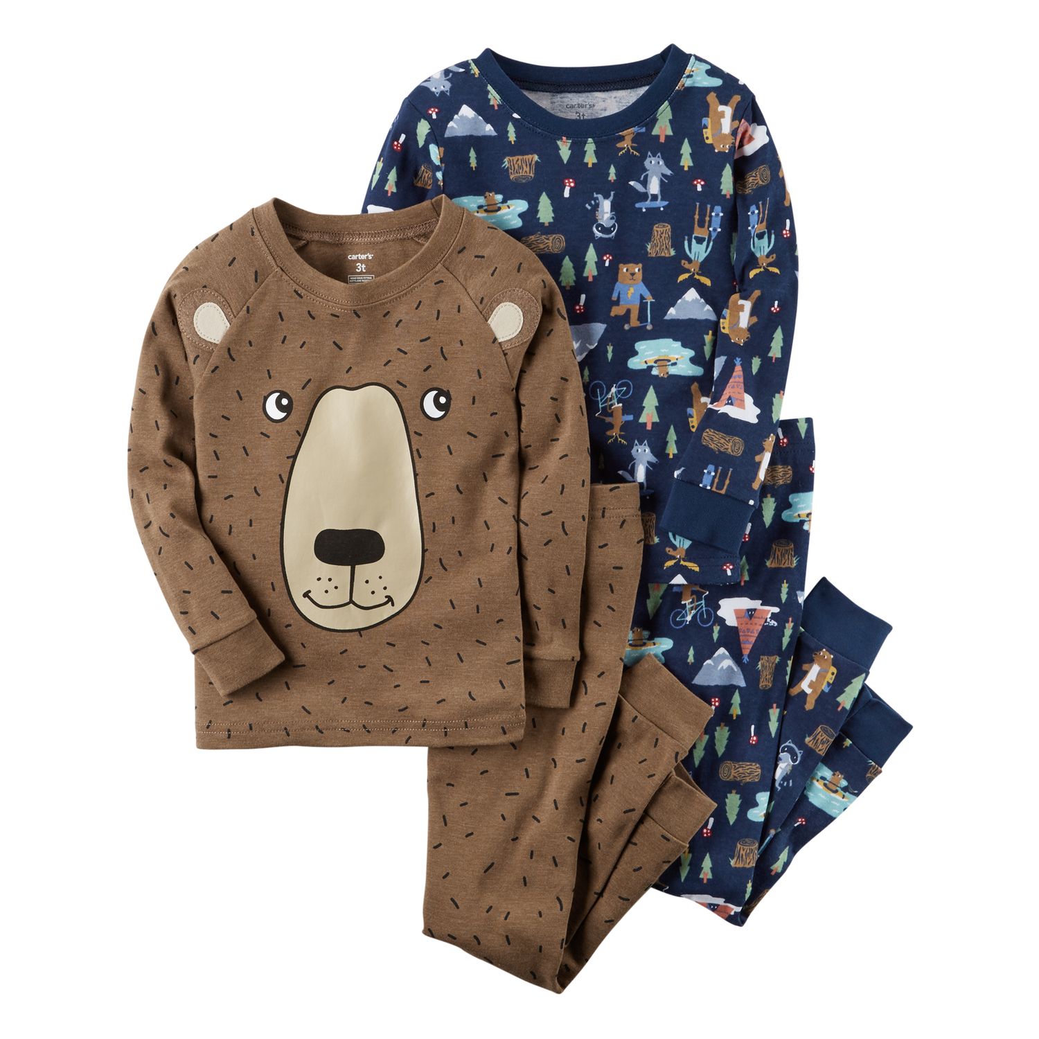 carters bear pajamas