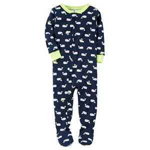 Baby Boy Carter's Print Footed Pajamas