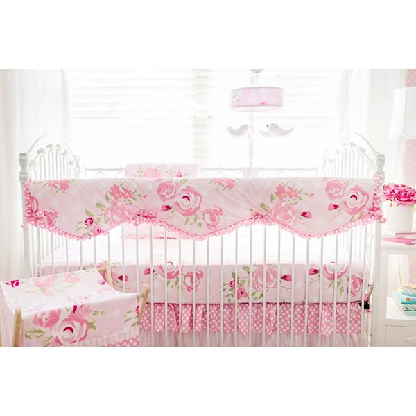 My Baby Sam Rosebud Lane Crib Rail Cover