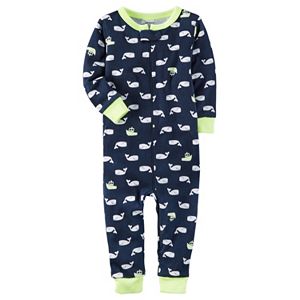 Toddler Boy Carter's Print One-Piece Pajamas