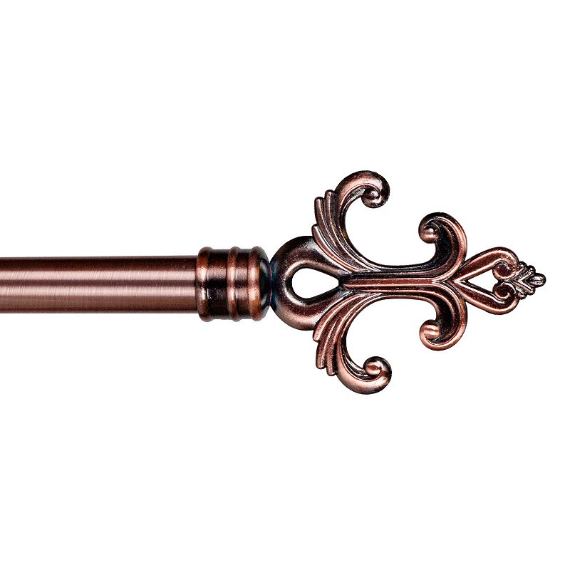 UPC 886511519541 product image for Portsmouth Home Fleur Curtain Rod, Brown | upcitemdb.com