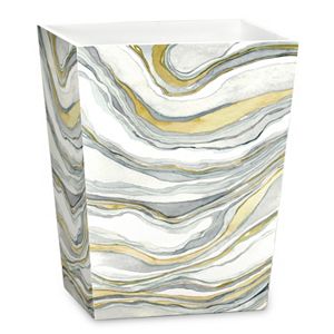 Popular Bath Products Sand Stone Wastebasket