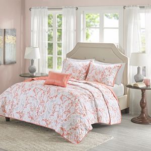 Madison Park Essentials 4-piece Lesley Quilted Coverlet Set