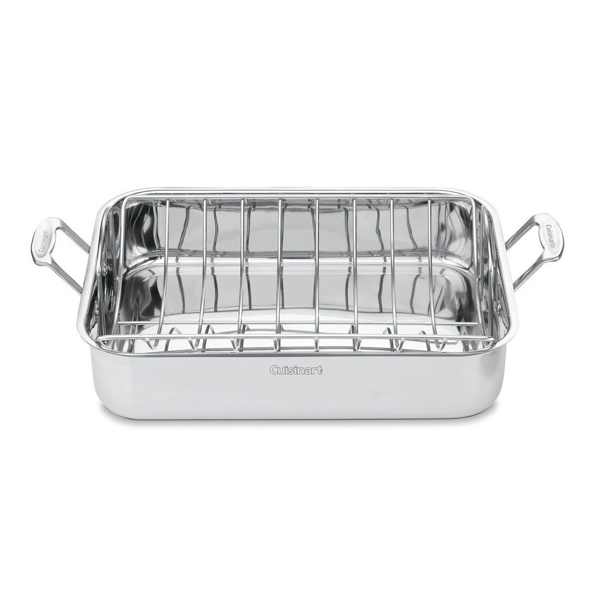 Cuisinart® Chef's Classic Stainless Steel 16-in. Roasting Pan with Rack