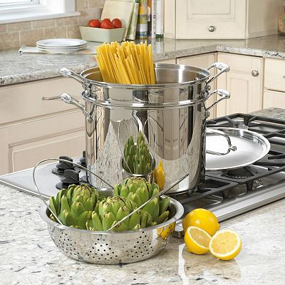 Cuisinart® Chef's Classic Stainless Steel 12-qt. Pasta Steamer Set