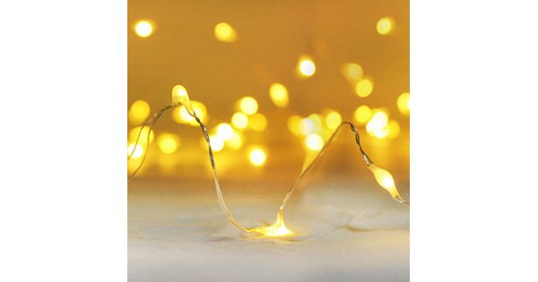 Manor Lane Amber Shimmer LED String Lights