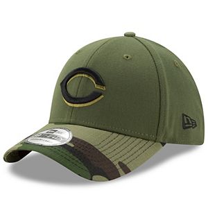 Adult New Era Cincinnati Reds Memorial Day 39THIRTY Flex-Fit Cap