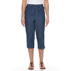 Women's Gloria Vanderbilt Jade Buttoned Capris