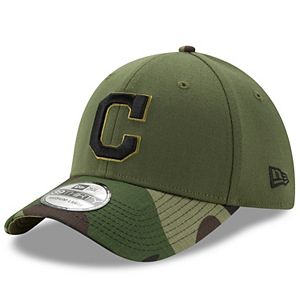 Adult New Era Cleveland Indians Memorial Day 39THIRTY Flex-Fit Cap