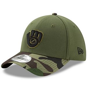 Adult New Era Milwaukee Brewers Memorial Day 39THIRTY Flex-Fit Cap