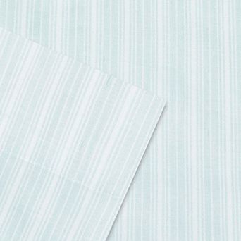 Laura Ashley Sateen Cotton 300 Thread Count Printed Sheet Set