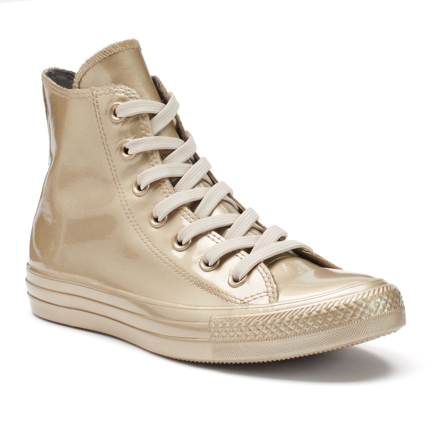 khaki rubber converse