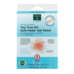 Earth Therapeutics 5-pk. Tea Tree Oil Soft Heels Gel Packs