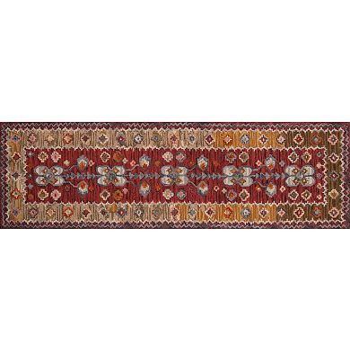 Momeni Tangier Kaiden Framed Floral Wool Rug