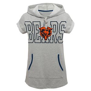 Juniors' Chicago Bears Capped Hoodie