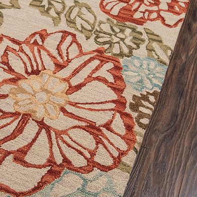 Momeni Tangier Lucienne Floral Wool Rug