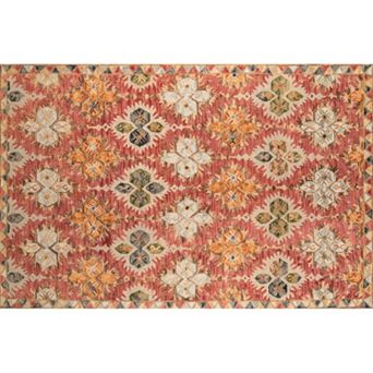 Momeni Tangier Prescot Floral Wool Rug