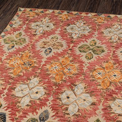 Momeni Tangier Prescot Floral Wool Rug