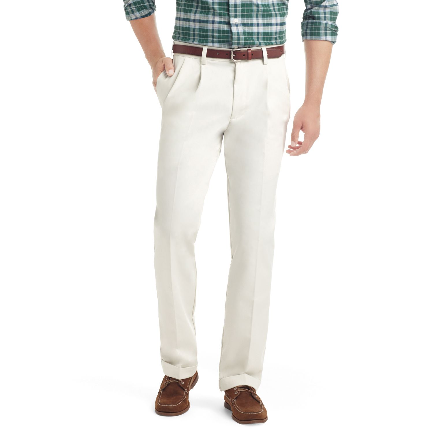 izod american chino classic fit pleated