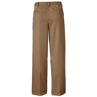 Men's IZOD American Chino Classic-Fit Wrinkle-Free Pleated Pants