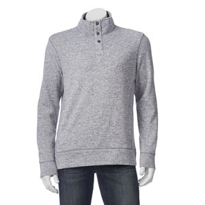 Men's SONOMA Goods for Life™ Mockneck Colorblock Sweater Fleece