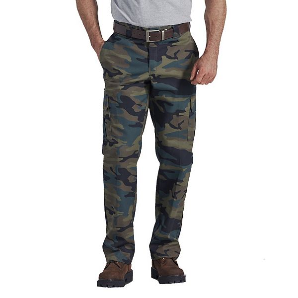 Dickies Men's Loose Fit Camo Cargo Pants