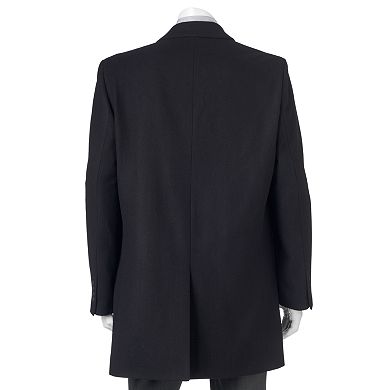 Men's Nick Dunn Modern-Fit Wool-Blend Top Coat