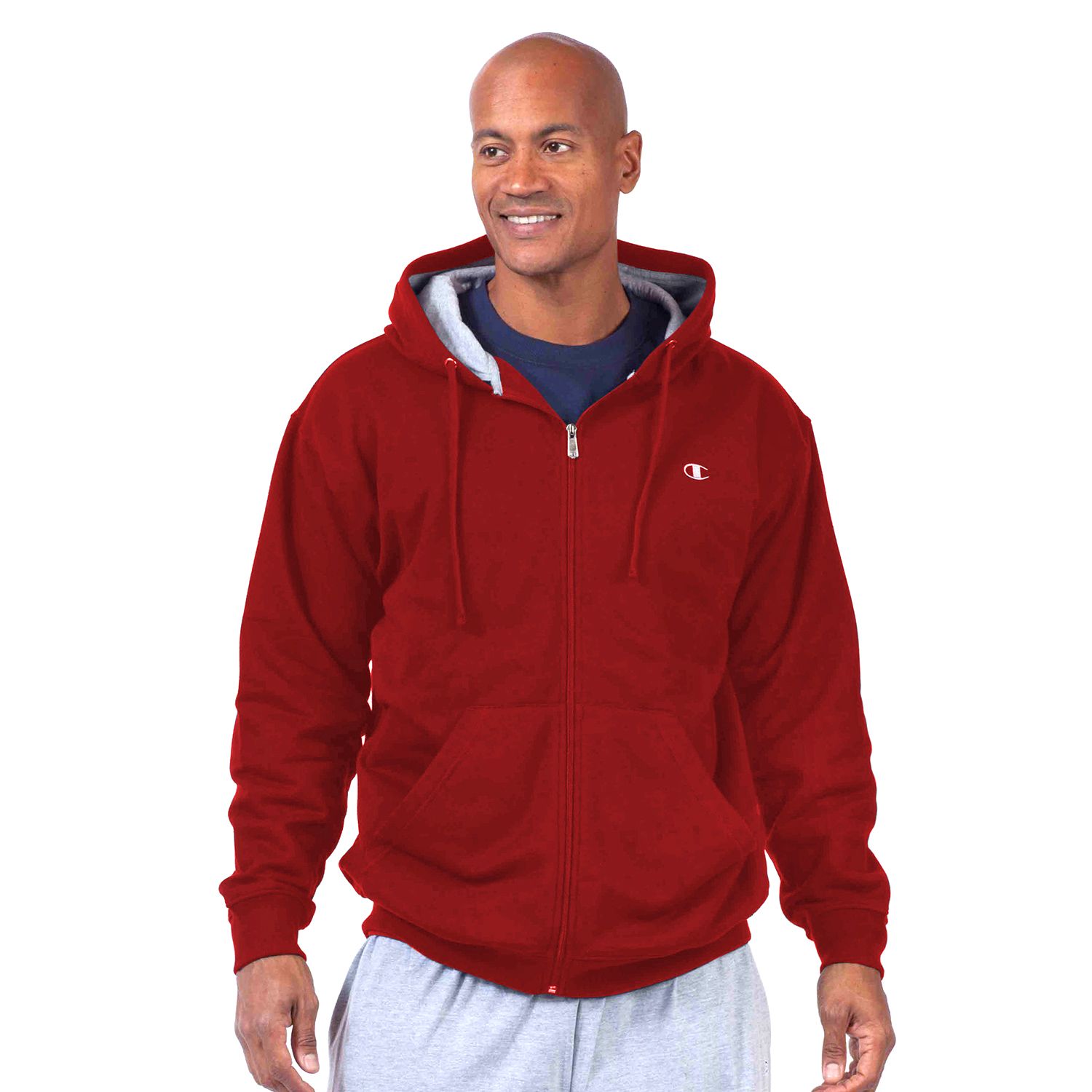 red champion hoodie men