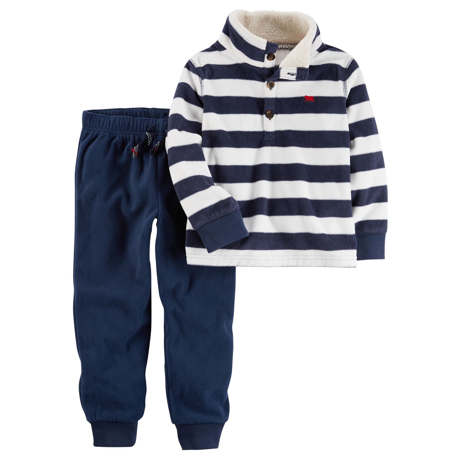 toddler boy fleece pullover