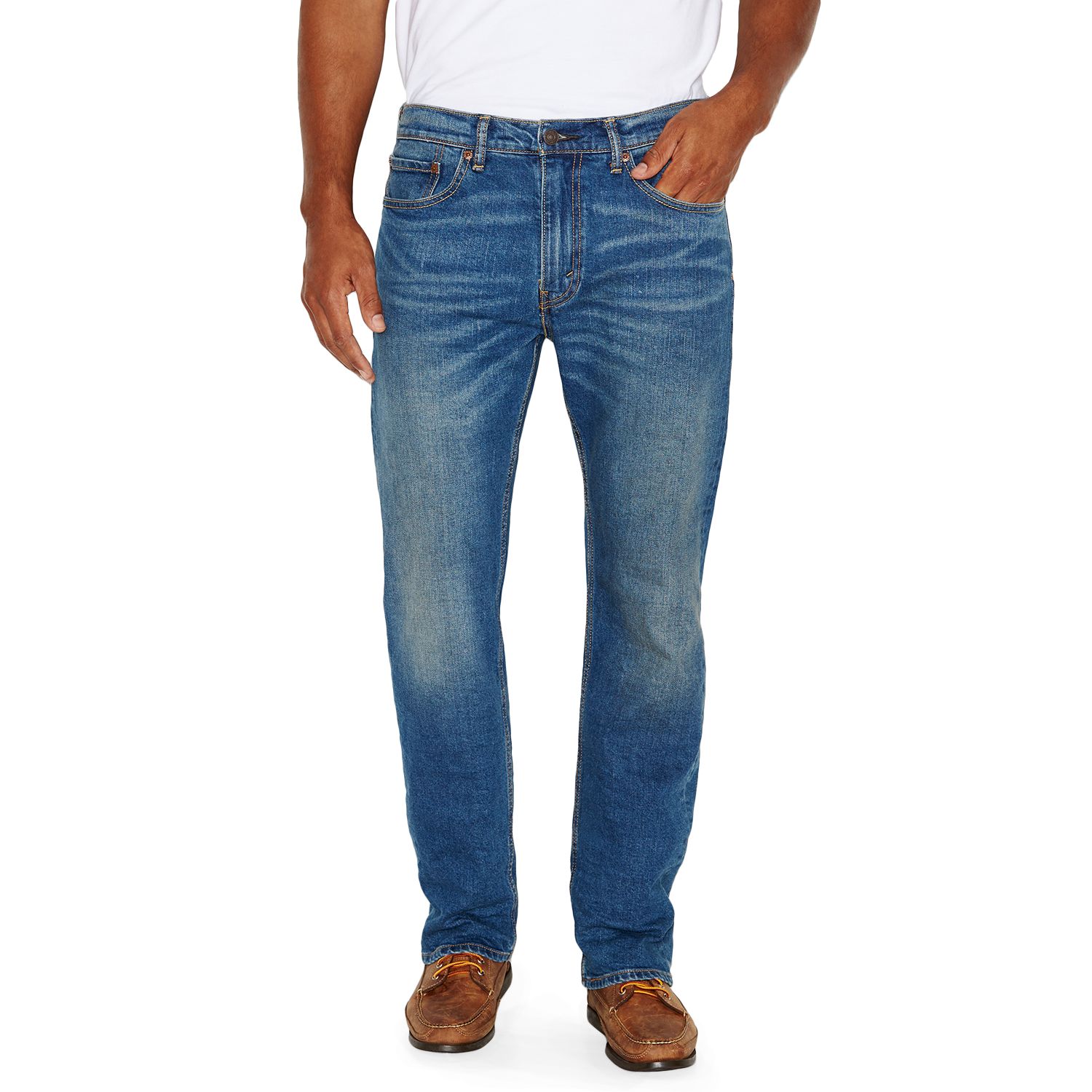 levi's 505 regular fit stretch jeans