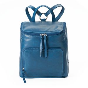ili RFID-Blocking Leather Backpack