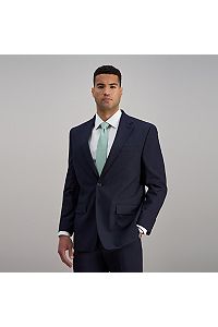 Image of J.m. Haggar Men's Classic/Regular Fit Stretch Sharkskin Suit Jacket