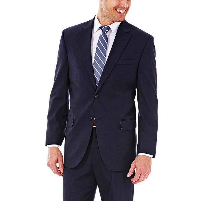 UPC 019781808095 product image for Men's J.M. Haggar® Premium Classic-Fit Stretch Suit Jacket, Size: 42 Short, Dark | upcitemdb.com