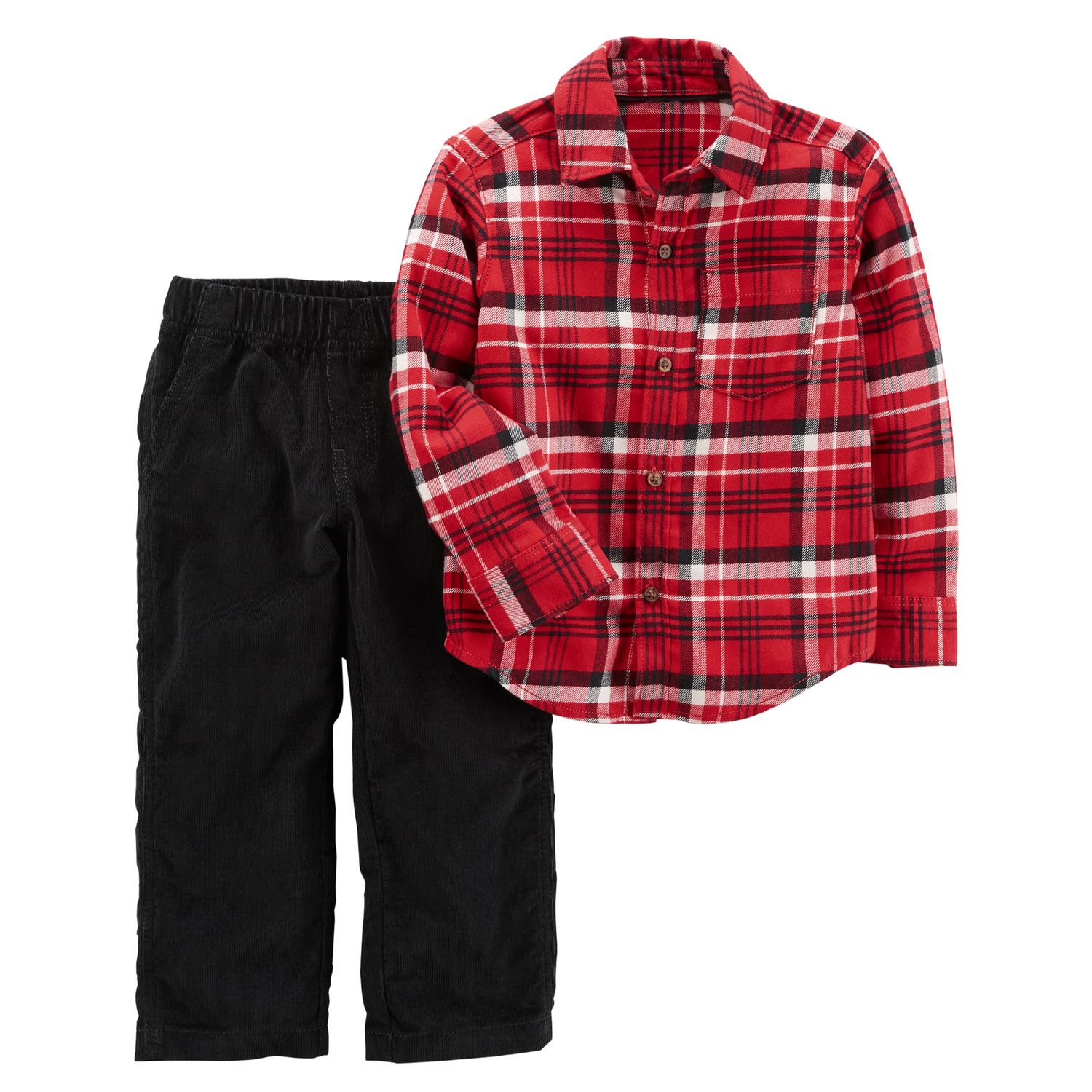 boys black corduroy pants