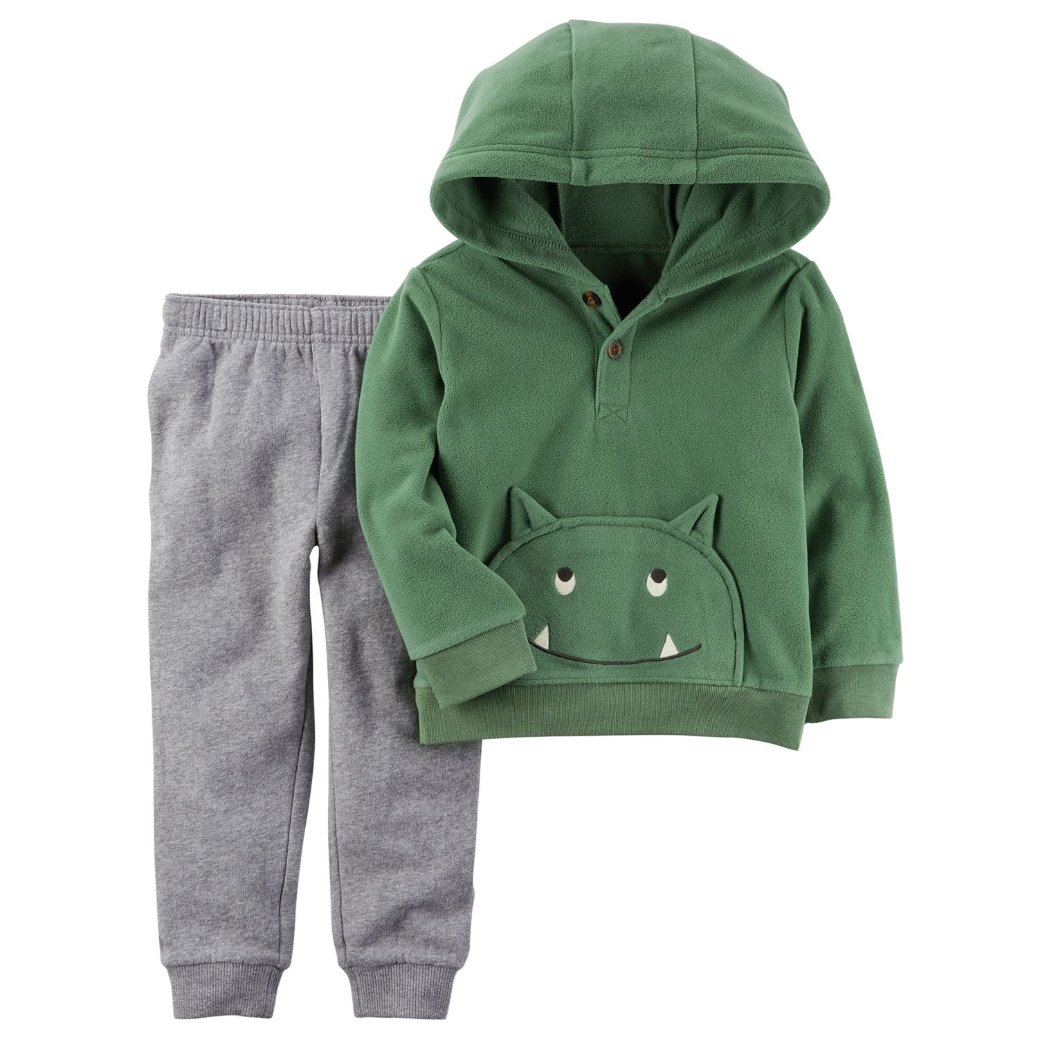 green hoodie toddler