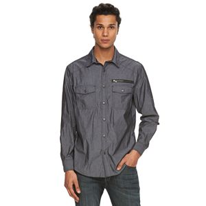 Men's Rock & Republic Stretch Button-Front Shirt