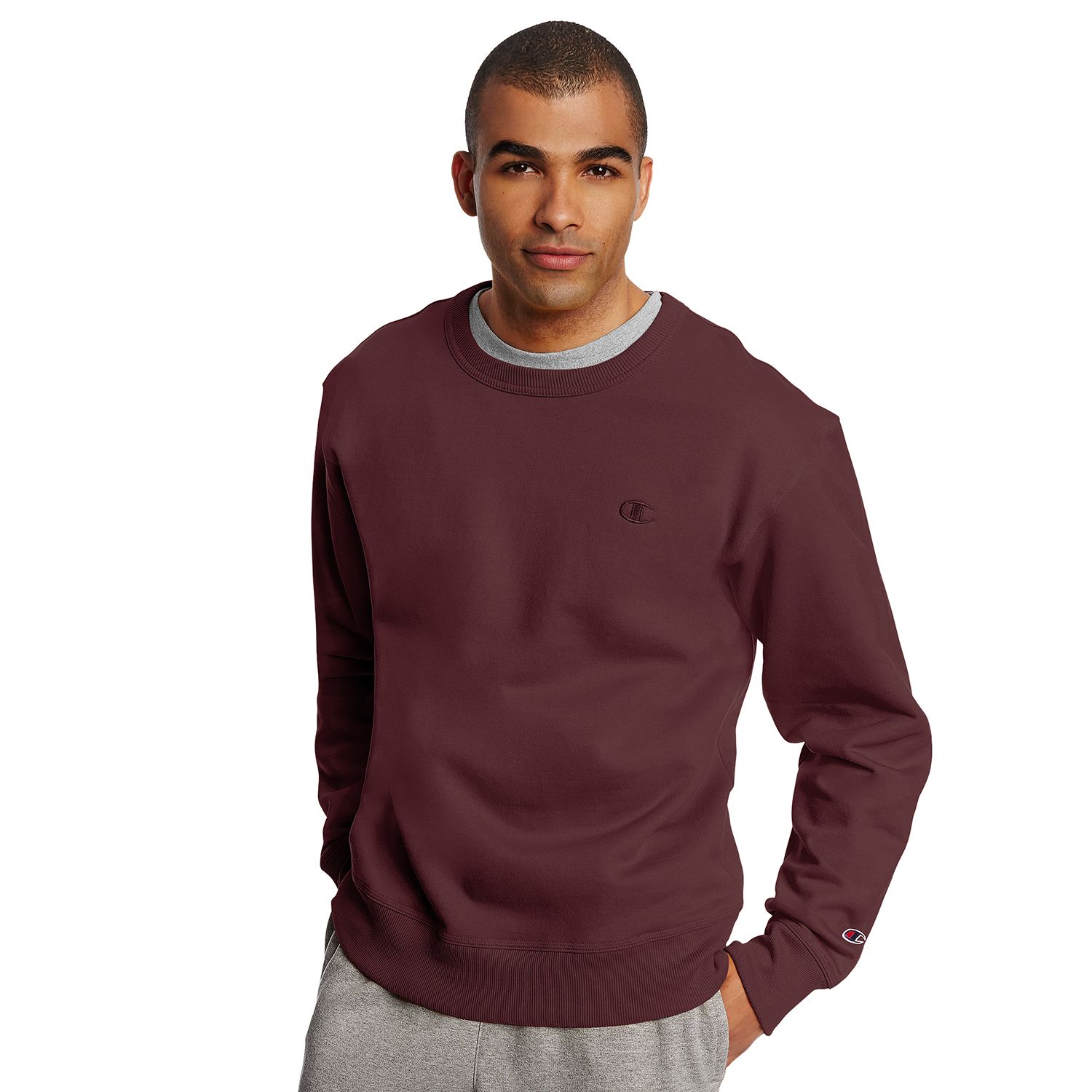 red champion sweatshirt