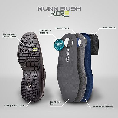 Nunn Bush Marvin Street Men's Plain Toe Oxford Dress Shoes