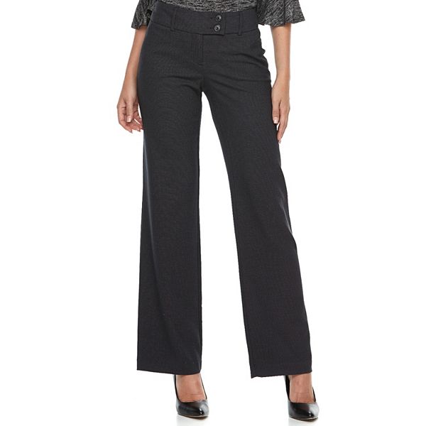 Pantalones Culotte Para Mujer KAFFE | Pierna Ancha, Largo Tobillero, Cintura Media Con Pliegues