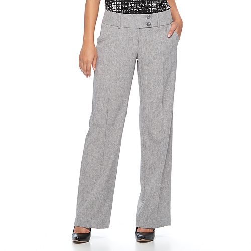 Women's Apt. 9® Modern Fit Midrise WideLeg Dress Pants