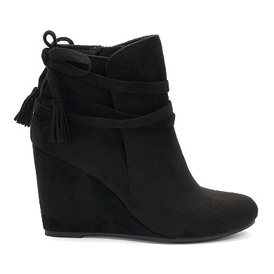 madden NYC Vickie Women's Wedge Ankle Boots