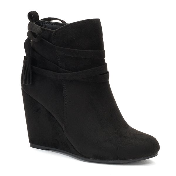 madden NYC Vickie Women's Wedge Ankle Boots
