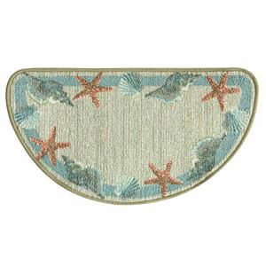 Bacova Classic Berber Framed Starfish Rug - 1'6'' x 2'7''