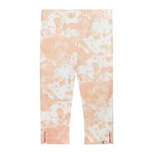 Toddler Girl Burt's Bees Baby Splatter Capri Leggings