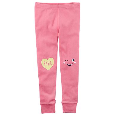 Toddler Girl Carter's "Sweet Dreams" Tees & Pants Pajama Set