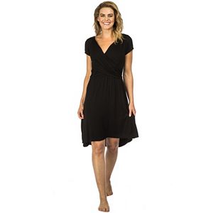 Women's PL Movement Shirred Surplice Lounge Dress