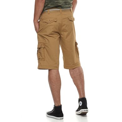 Men's Wear First Belted Cargo Shorts